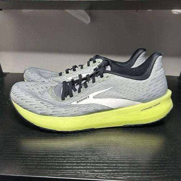 Brooks Hyperion Tempo Mens Size 11.5 Gray Running Shoes Sneakers - Picture 3 of 12